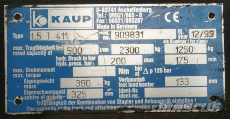 Kaup 1,5T411 기타 어태치먼트 및 부속품