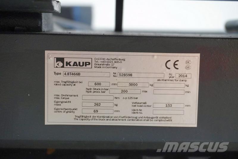 Kaup 4,8T 466B 기타 어태치먼트 및 부속품