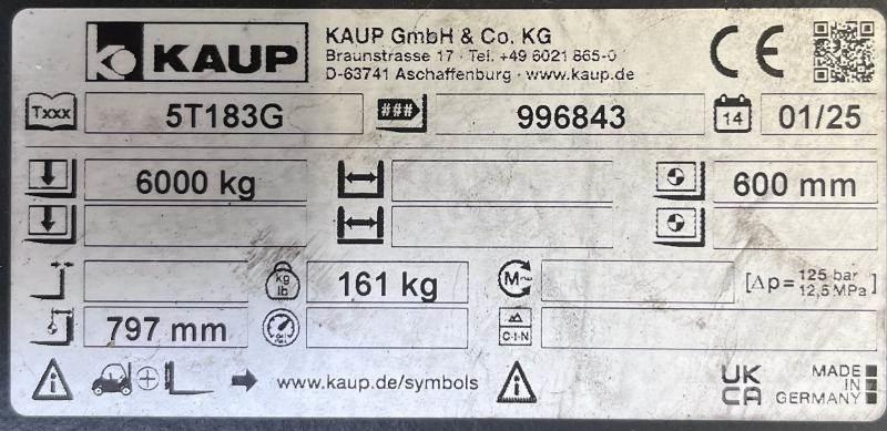 Kaup 5T183G 기타 어태치먼트 및 부속품