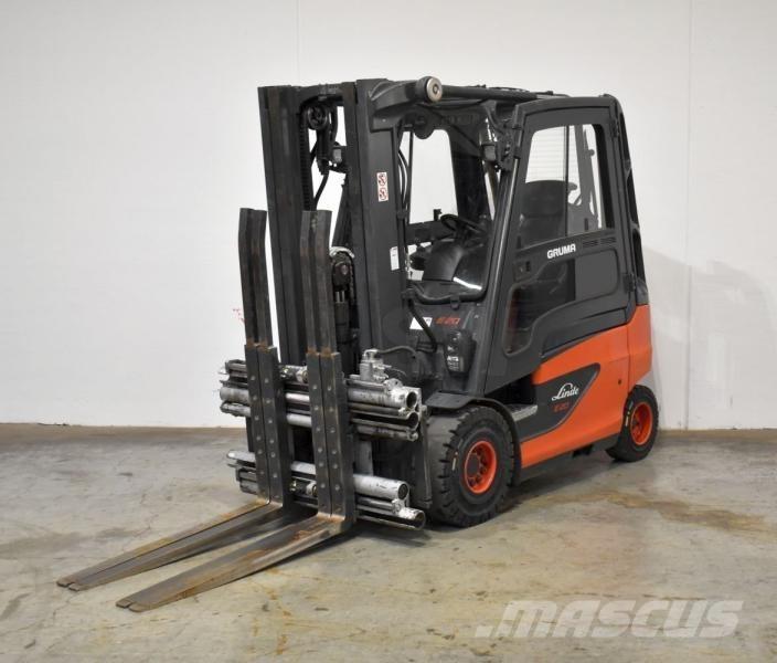 Linde E 20 387 전동 지게차