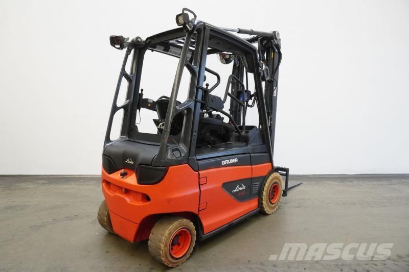 Linde E 25 387 전동 지게차
