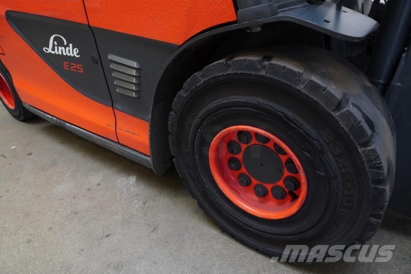 Linde E 25 387 전동 지게차
