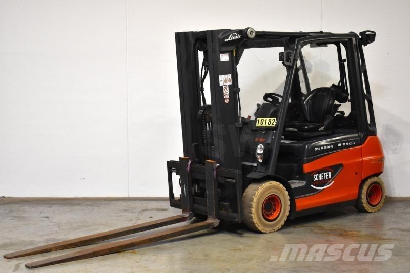 Linde E 30 387 전동 지게차
