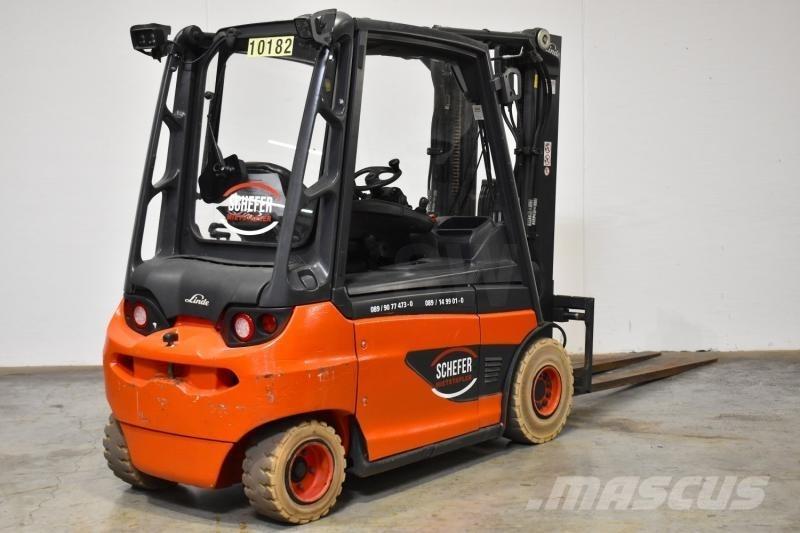 Linde E 30 387 전동 지게차