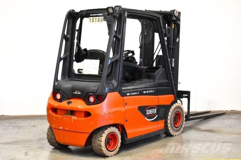 Linde E 30 387 전동 지게차