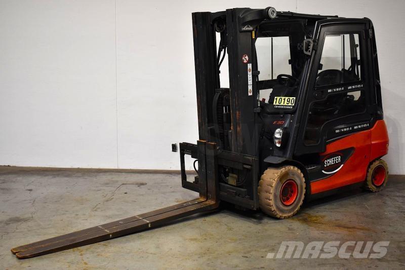 Linde E 30 387 전동 지게차