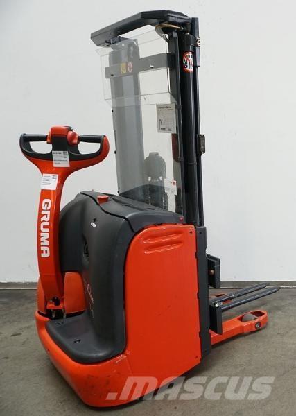 Linde L 10 379 보행식 리치 지게차