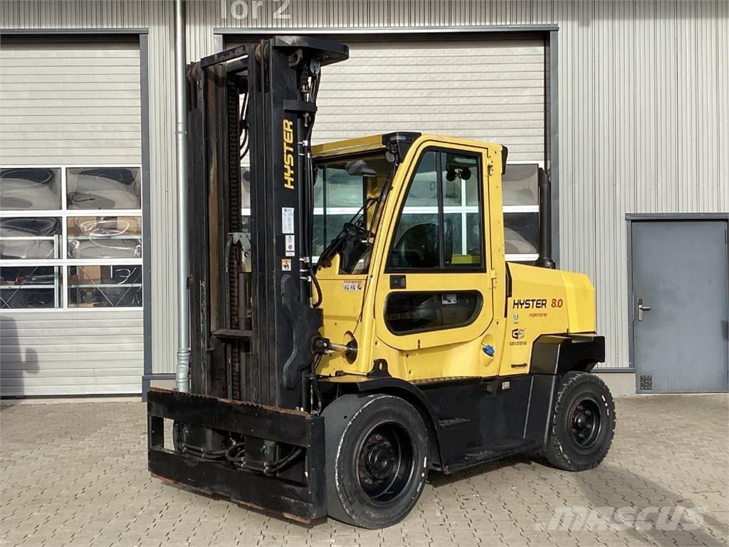 Hyster H8.0FTS/6 디젤 지게차