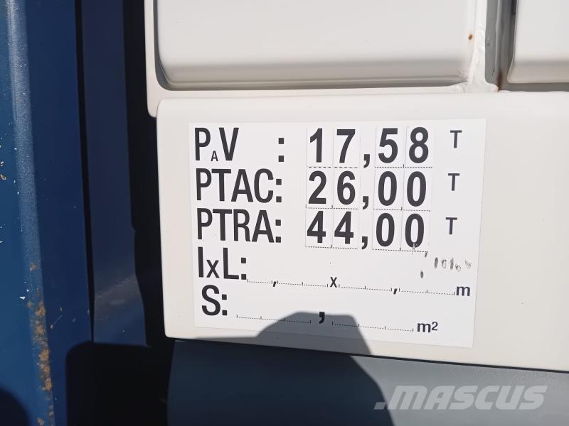 DAF XF105 460 플랫베드/드롭사이드 트럭