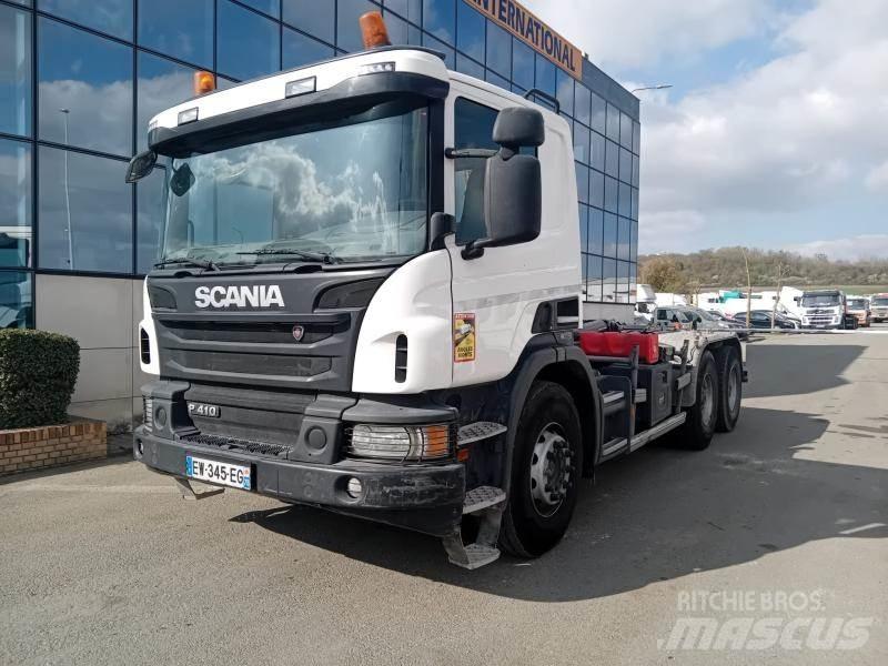 Scania P 410 케이블 리프트 탈착식 트럭