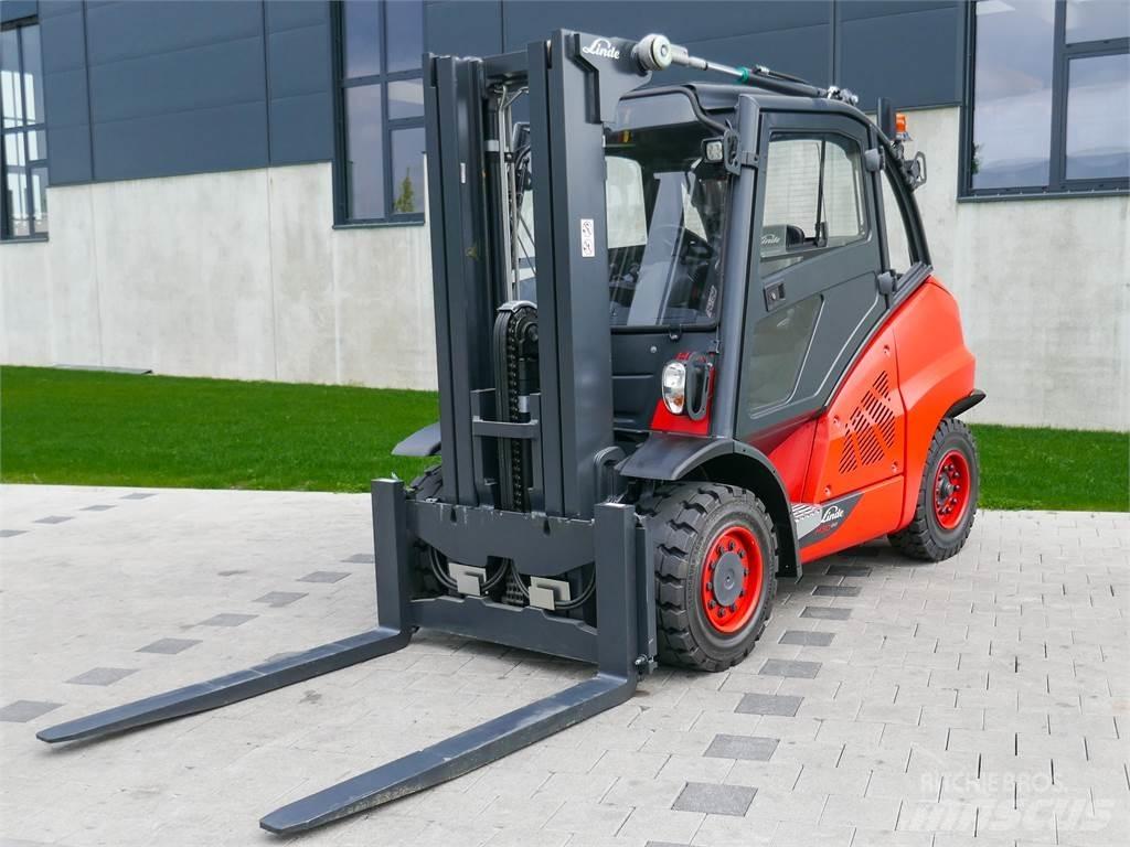 Linde H 50-02/600 디젤 지게차