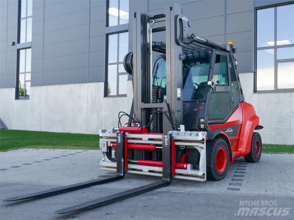 Linde H 80D-03/900 디젤 지게차