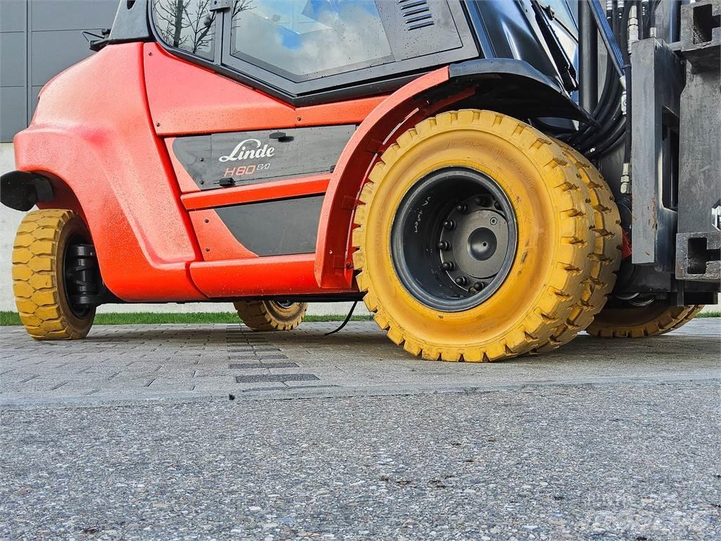 Linde H 80T-03/900 LPG 지게차
