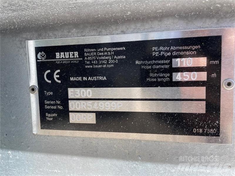 Bauer E 300 관개 장비