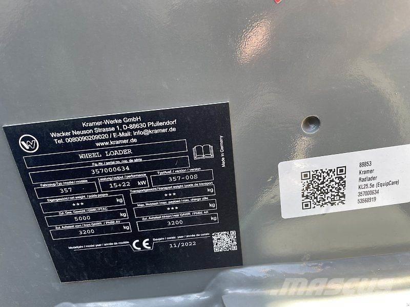 Kramer KL 25.5 e  스키드로더