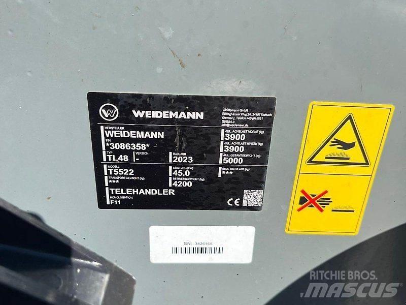 Weidemann T5522 텔러 핸들러