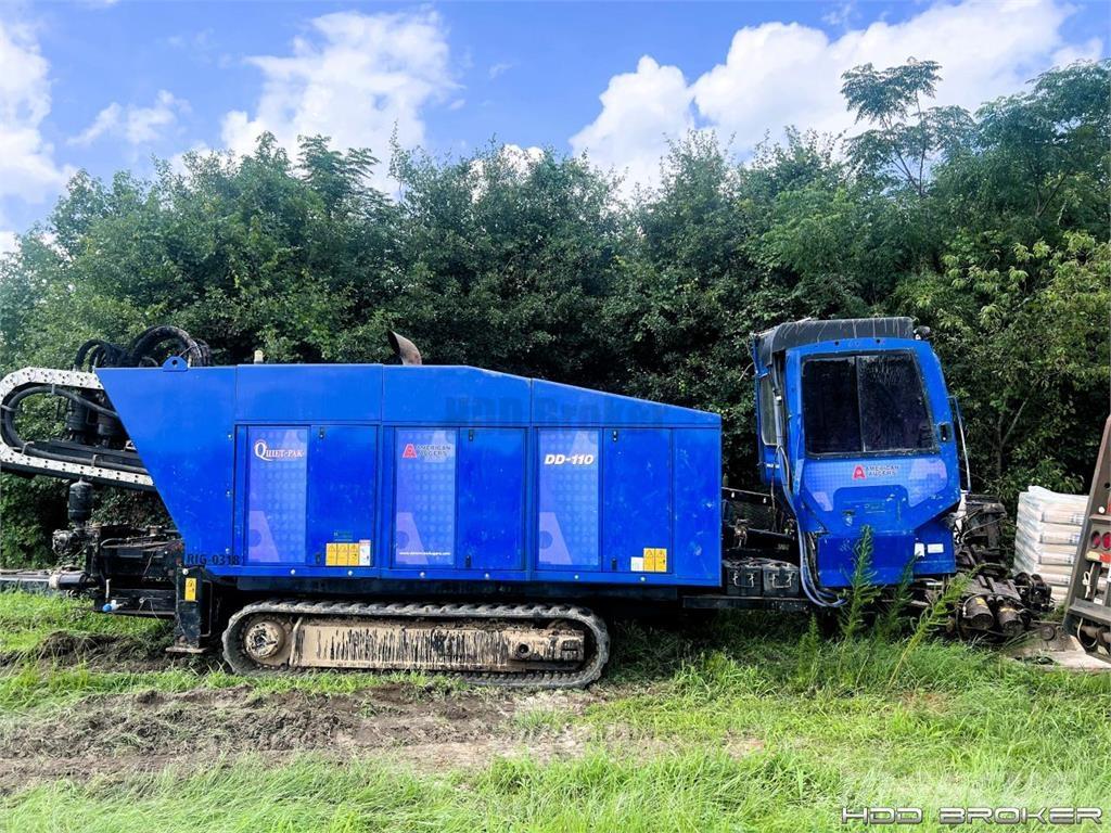 American Augers DD-110 수평 굴착 장치