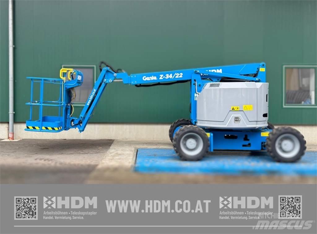 Genie Z-34/22 IC 관절형 전동이동 리프트