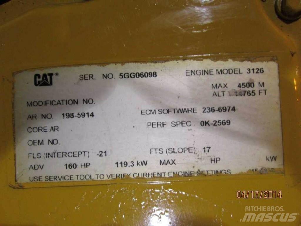 CAT 3126E 엔진
