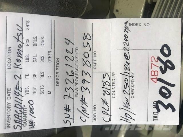 Cummins 6CT8.3 엔진