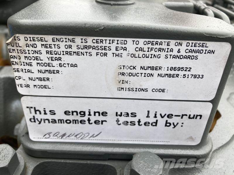 Cummins 6CT8.3 엔진