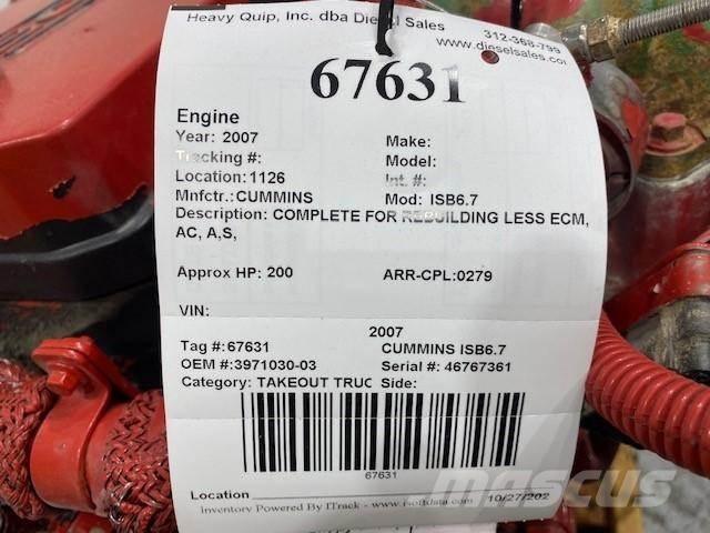 Cummins ISB6.7 엔진