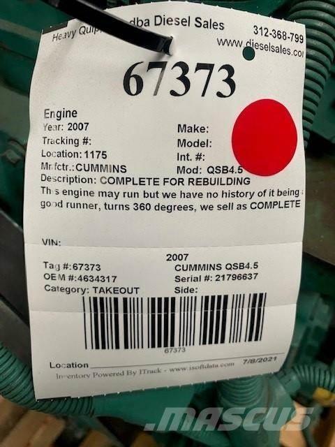 Cummins QSB4.5 엔진