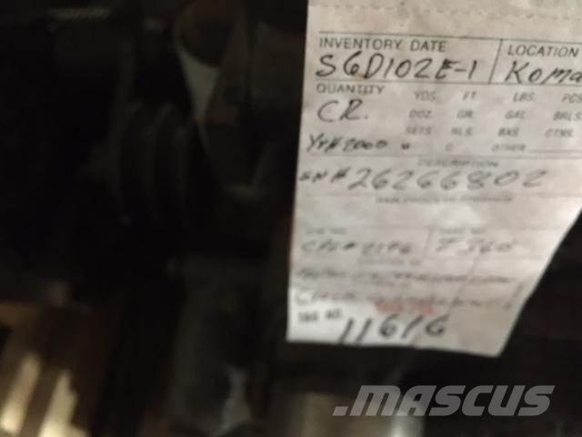 Komatsu SA6D102-1 엔진