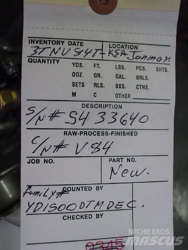 Yanmar 3TNV84T-BKSA 엔진