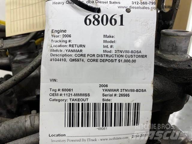 Yanmar 3TNV88-BDSA 엔진