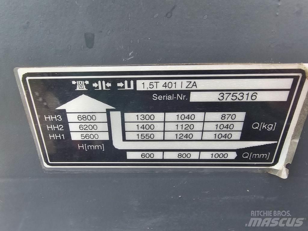 Jungheinrich ETVQ20 4방향 리치트럭