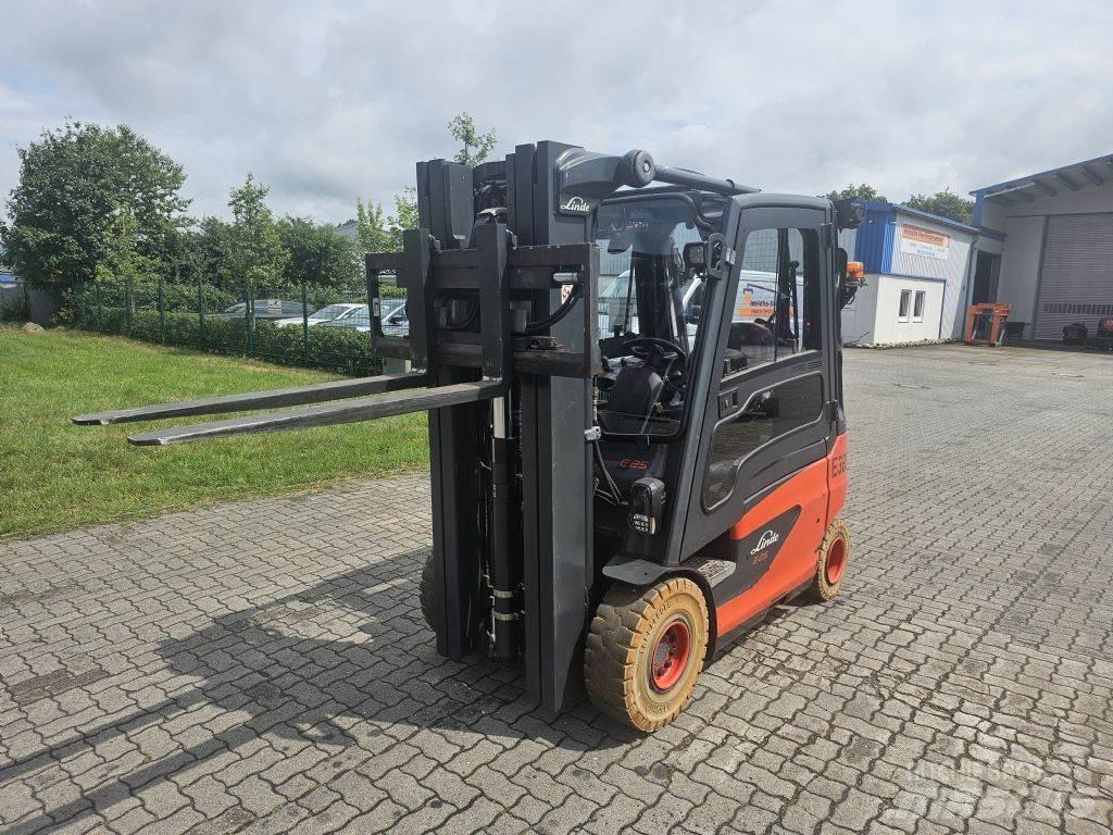 Linde E25-01 UVV 전동 지게차