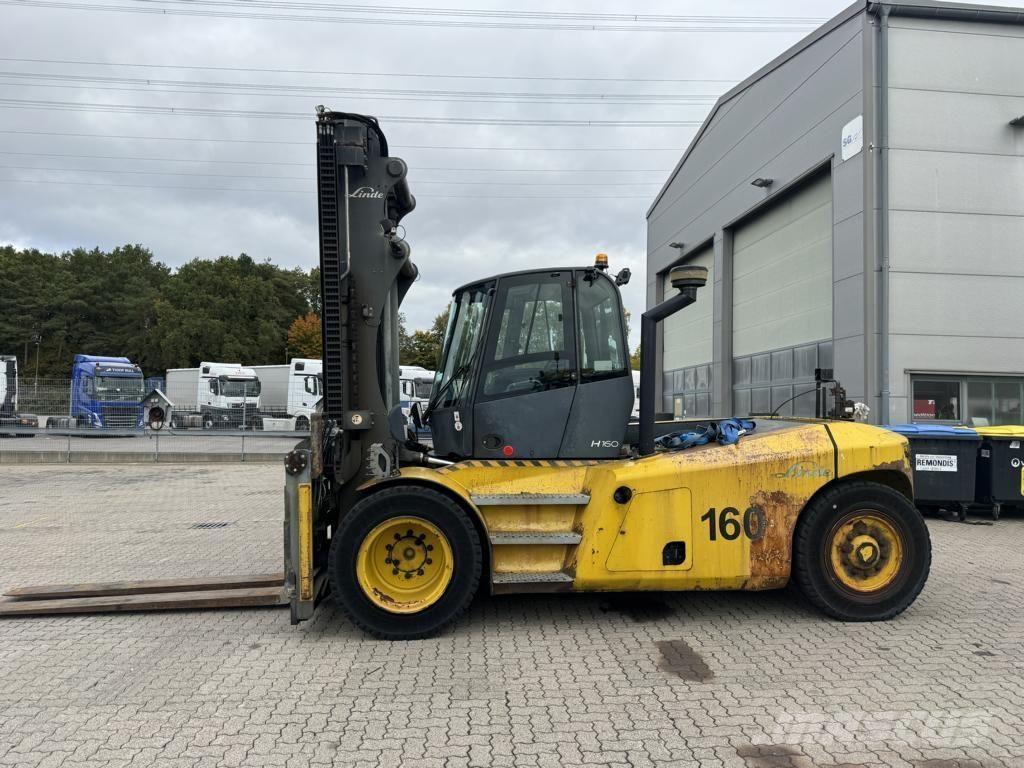 Linde H160D/02-1200 디젤 지게차