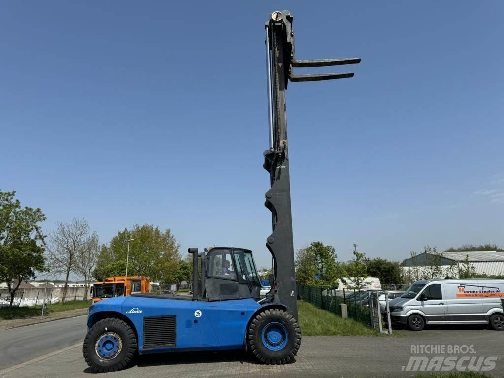 Linde H320 디젤 지게차