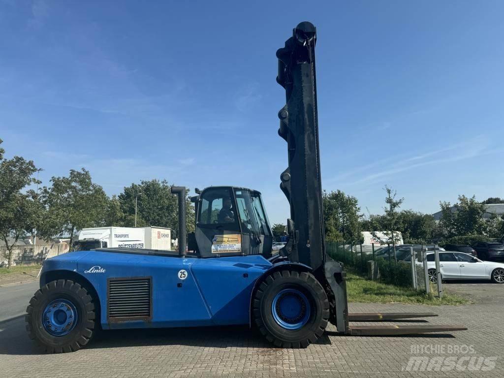 Linde H320 디젤 지게차