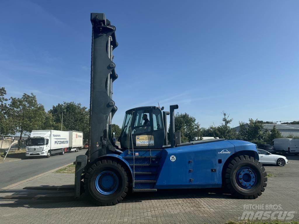 Linde H320 디젤 지게차