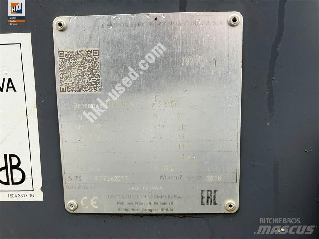 Atlas Copco QAS 20 기타 발전기