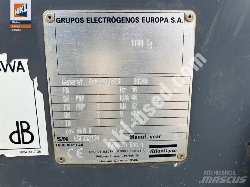 Atlas Copco QAS 40 KDS 기타 발전기