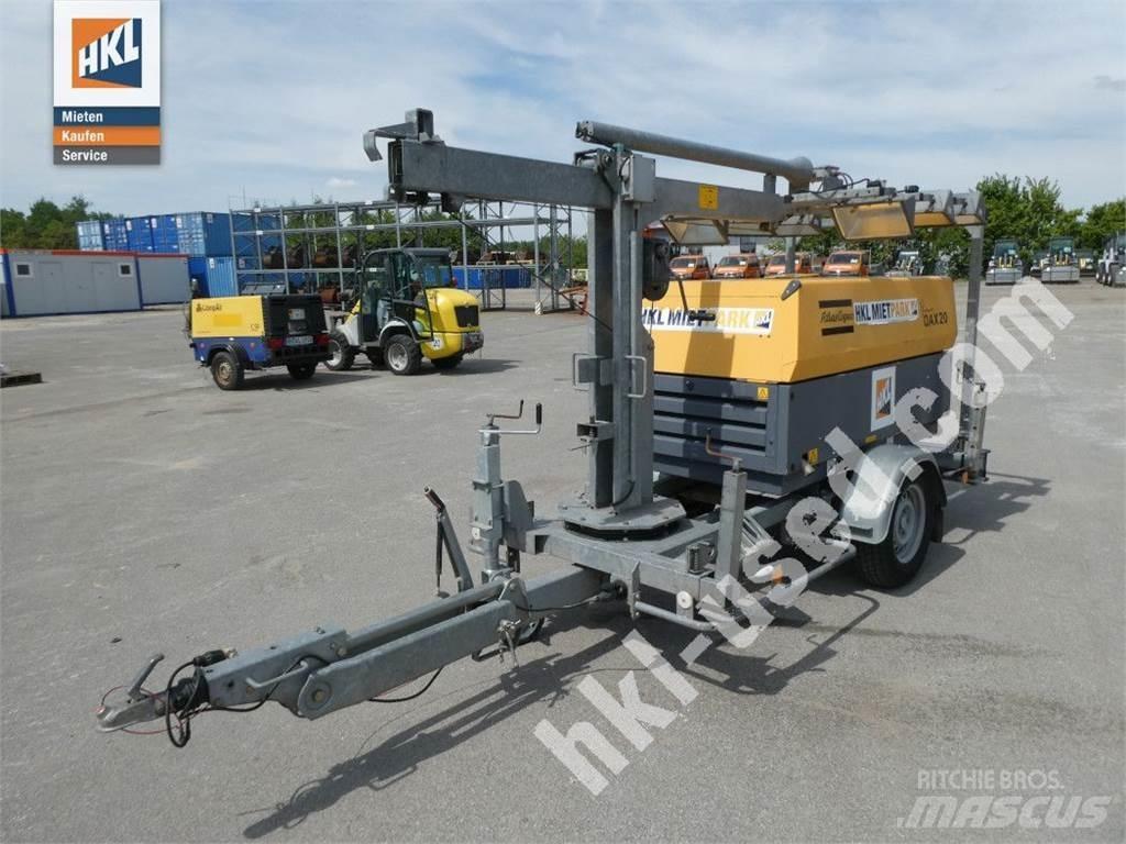 Atlas Copco QAX 20 DDLT 조명타워