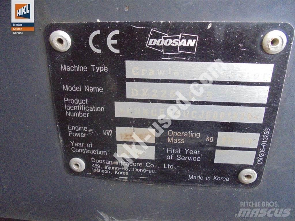 Doosan DX 225 LC-5 대형 굴삭기 29톤 이상