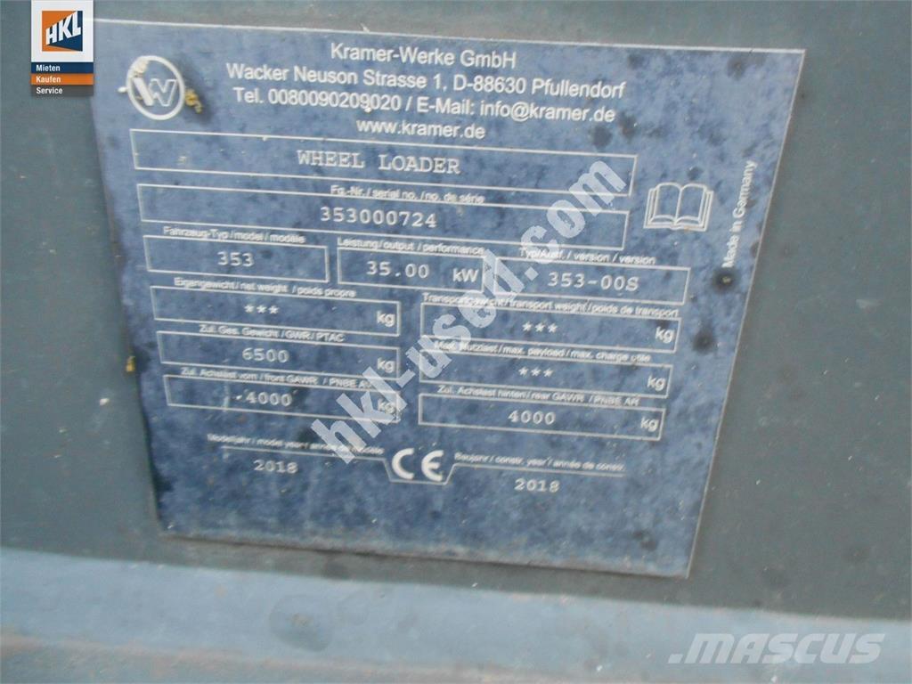 Kramer 5075  휠로우더