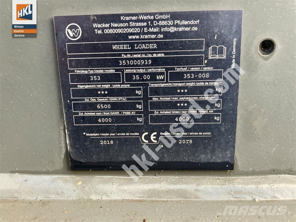 Kramer 5075  휠로우더