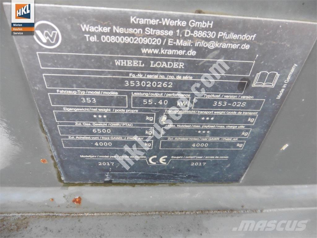 Kramer 5095  휠로우더