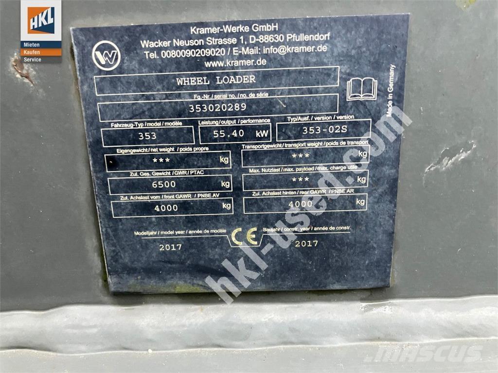 Kramer 5095  휠로우더