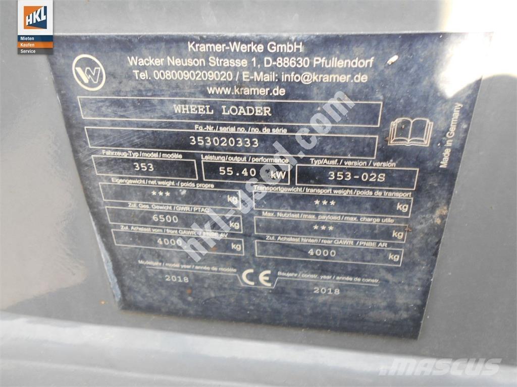 Kramer 5095  휠로우더
