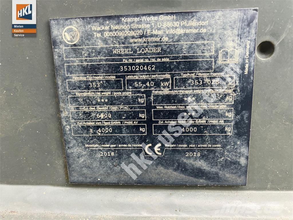 Kramer 5095  휠로우더