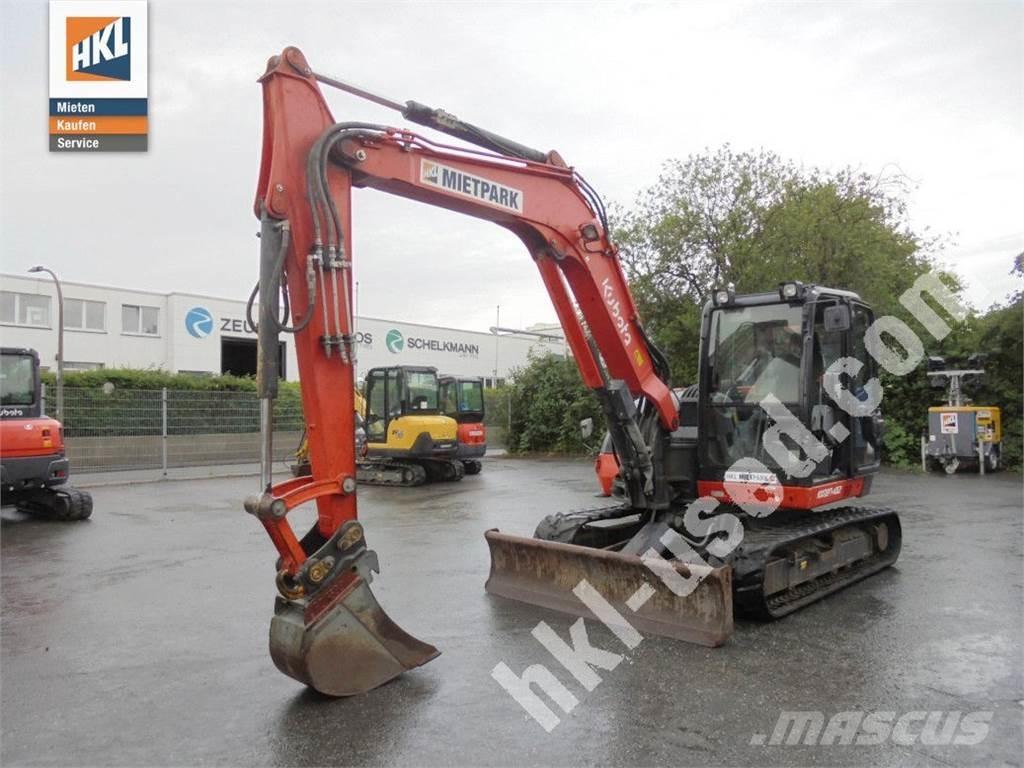 Kubota KX 080-4 소형 굴삭기 7톤 미만