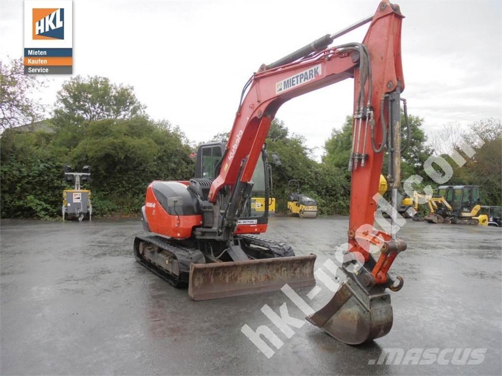 Kubota KX 080-4 소형 굴삭기 7톤 미만