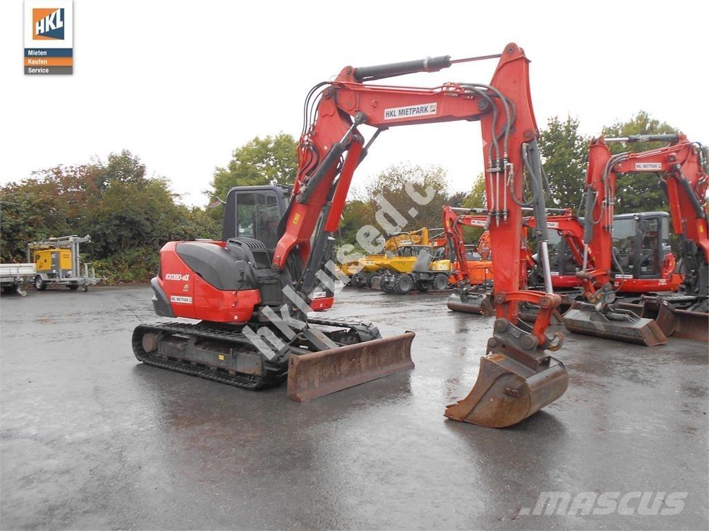 Kubota KX 080-4 소형 굴삭기 7톤 미만