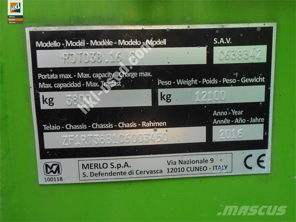 Merlo ROTO 38.16 S 텔러 핸들러
